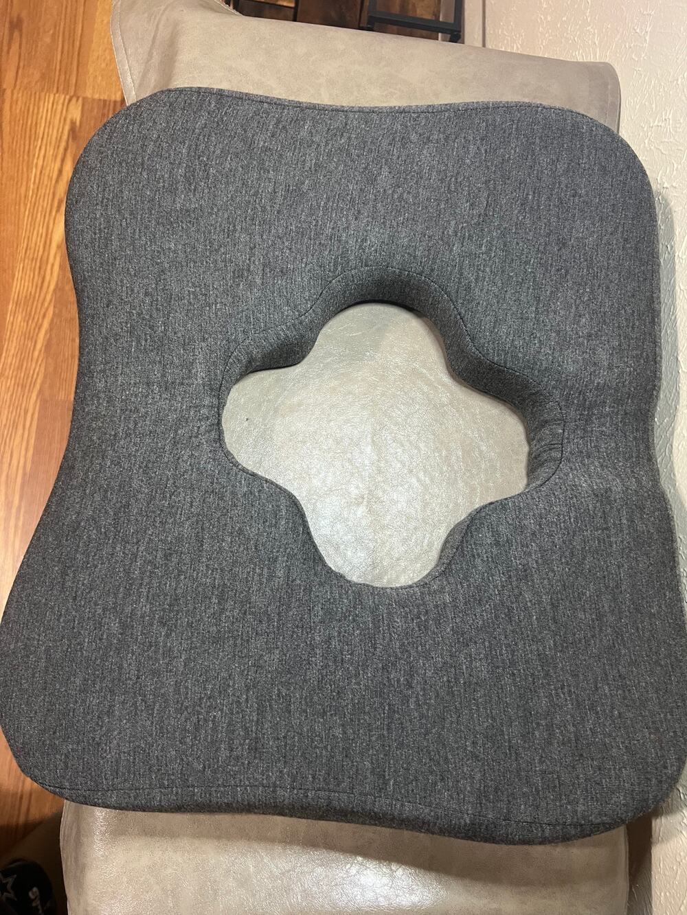 Donut Pillow Seat Cushion,Donut Chair Cushions For Postpartum Pregnancy(Grey)